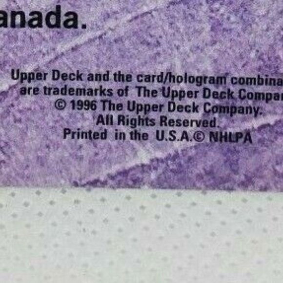 Vintage Mint 4 Upper Deck Hockey Cards - Picture 11 of 11